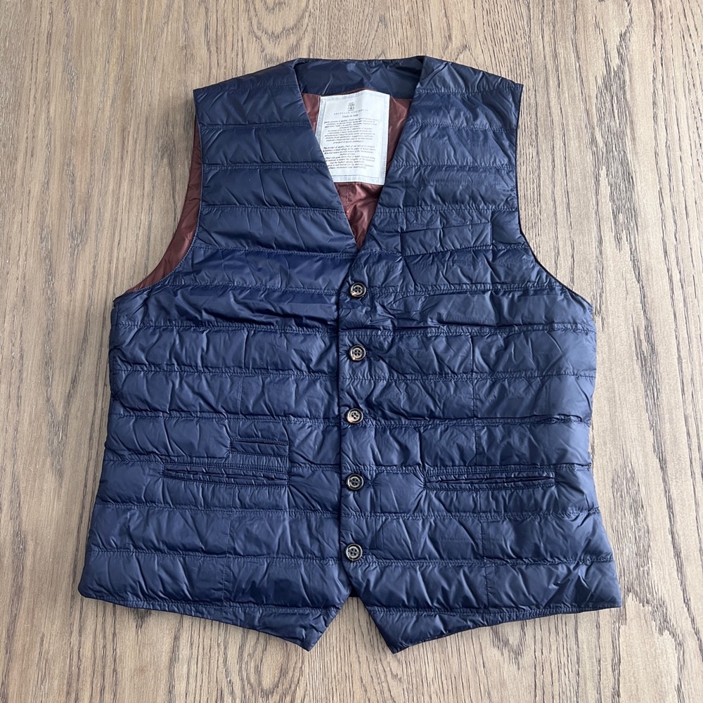 Brunello Cucinelli Nylon Quilted Vest